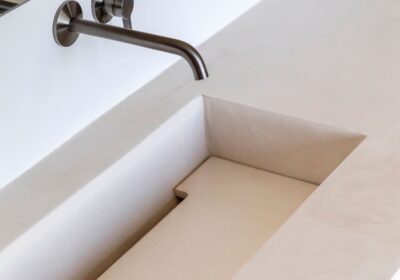 beton cire liege salle de bain