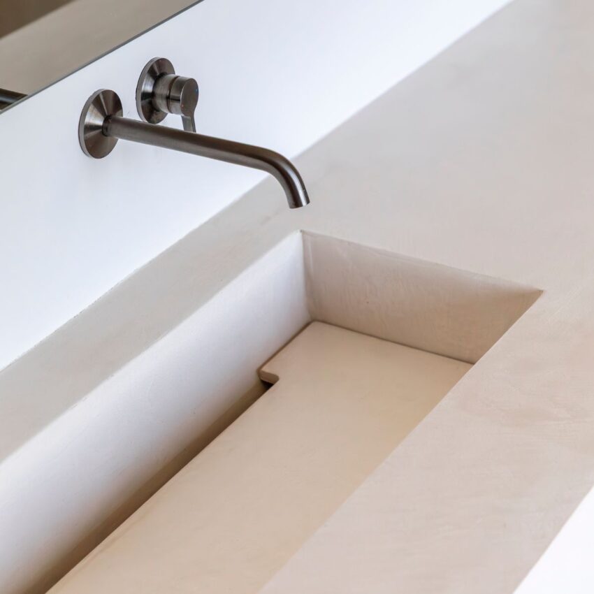 beton cire liege salle de bain