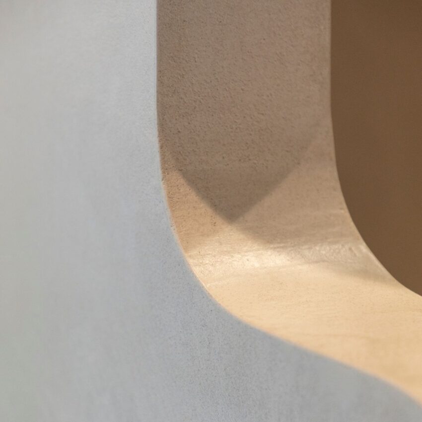 details beton cire mur