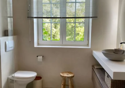 salle de bain béton cire et carrelages