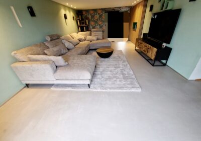 sol béton ciré Liège